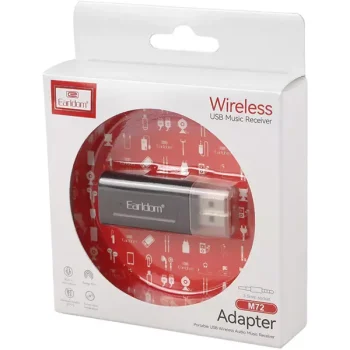 گیرنده بلوتوثی موزیک ارلدام مدل ET-M72 Bluetooth music receiver